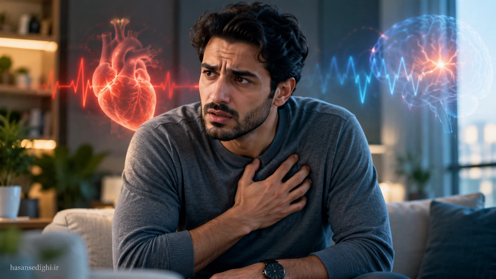 پانیک یا حمله قلبی؟ تفاوت علائم و چه زمانی به اورژانس برویم؟
