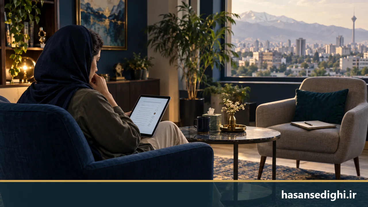 از تست آنلاین اضطراب تا ارزیابی بالینی؛ نتیجه را چگونه بخوانیم؟